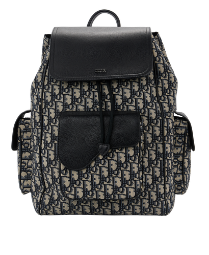 Saddle Backpack With Flap, front view